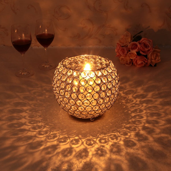 Moroccan Crystal Glass Centerpiece