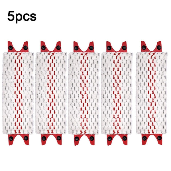 10PCS Microfibre Floor Mop Cloth Pads Replacement Spray Flat Mop Cloth