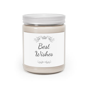 Aromatherapy Best Wishes Scented Candles - Natural Soy Wax Blend Candles For Home Decor - Relaxing Gift for Friends, Special Occasion 9oz