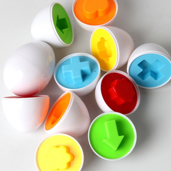 6pcs Puzzle Smart Eggs Toys Set