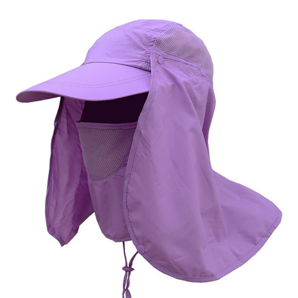 Summer  Protective Chapeu Feminino Neck Cover Ear Flap UV Protection Men Women Sun Hats