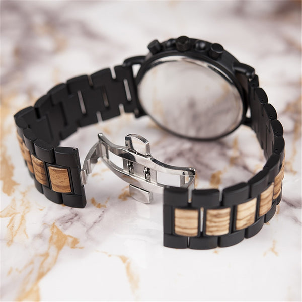 BOBOBIRD  Chronograph Men's Wrist  Watch