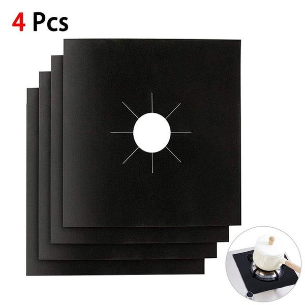 4/6/8 pcs/set Gas Stove Protector Cooker cover liner