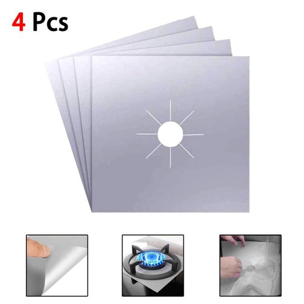 4/6/8 pcs/set Gas Stove Protector Cooker cover liner