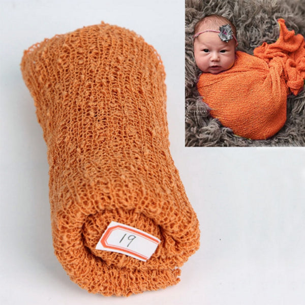 Baby Blanket Wraps Photography Props Solid Color Blanket Newborn Photo Wraps