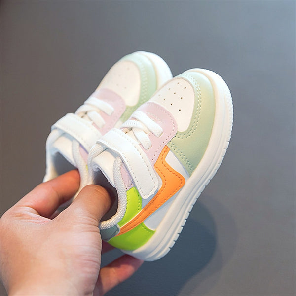 Baby Shoes Toddler Girls Boys Sports Shoes For Children Girls Baby Leather Flats Kids Sneakers
