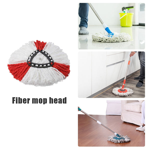 3pcs Replacement Microfibre Spin Mop Clean Refill Head for Vileda O-Cedar EasyWring Household Cleaning Tools Mop Accessories