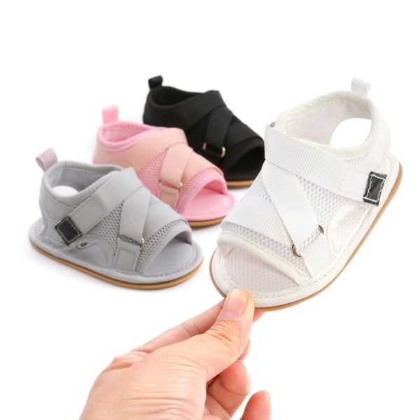 Baby Girls Boys Sandals Premium Soft Anti-Slip Rubber Sole Infant Summer Shoes Toddler First Walkers