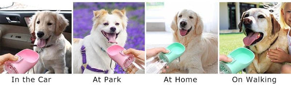 Portable Dog Water Bottle For Small Large Dogs Outdoor Walking Puppy Pet Travel Water Bottle