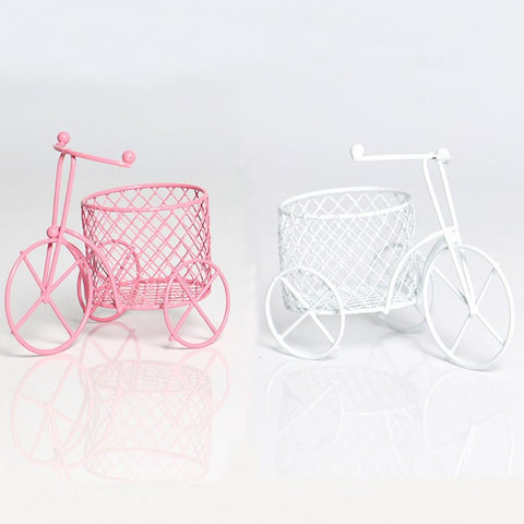 Candy Rack Sponge Storage Jewelry Container Lron Tricycle Car Rack Candy Box Sugar Shelf Ornament Rack Creative Home Decor