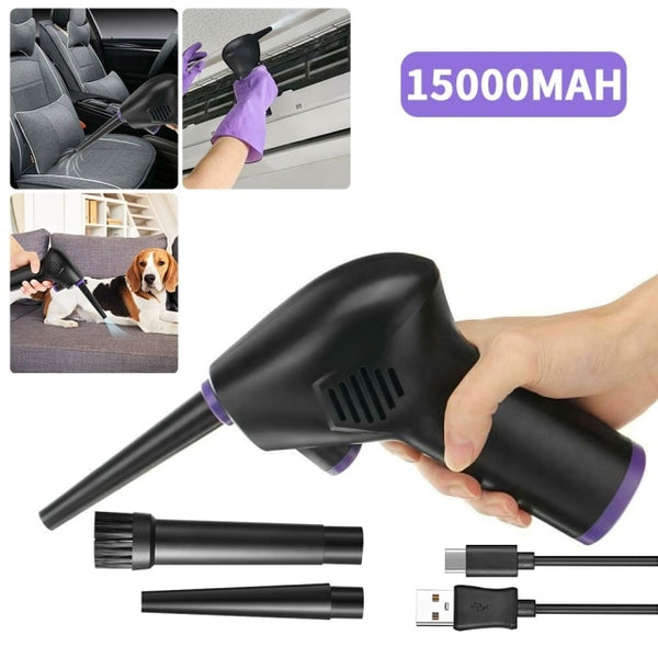 Wireless Air Duster USB Dust Blower Handheld Dust Collector
