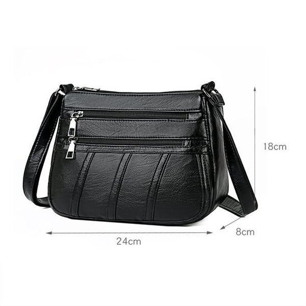 Women PU Leather Crossbody Bags 2021 Large Capacity Tote Bags