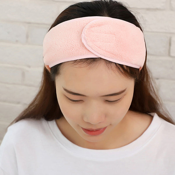 Women Adjustable Hair Band Soft Headband Hairband for Wash Face Shower Head Bands