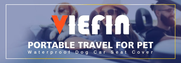 Dog Car Seat Cover 100% Waterproof Pet Dog Travel Mat Mesh